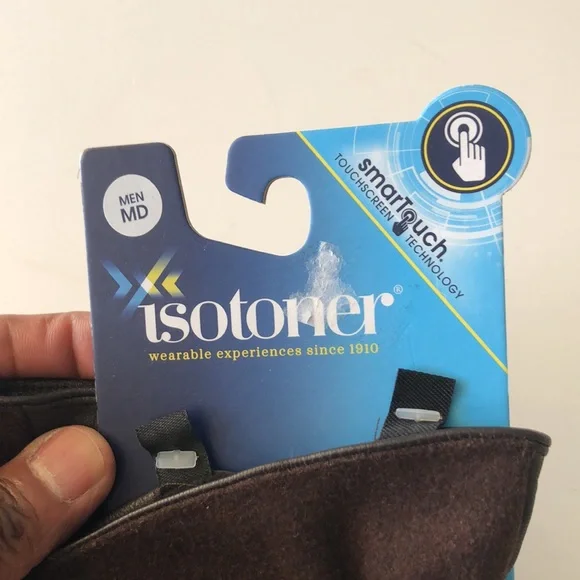 Isotonic mens brown gloves (M Very narrow fit) - Picture 5 of 5